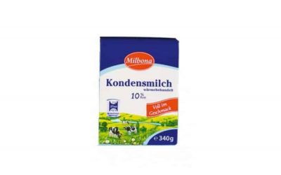 Milbona sürített tej a Lidl választékában