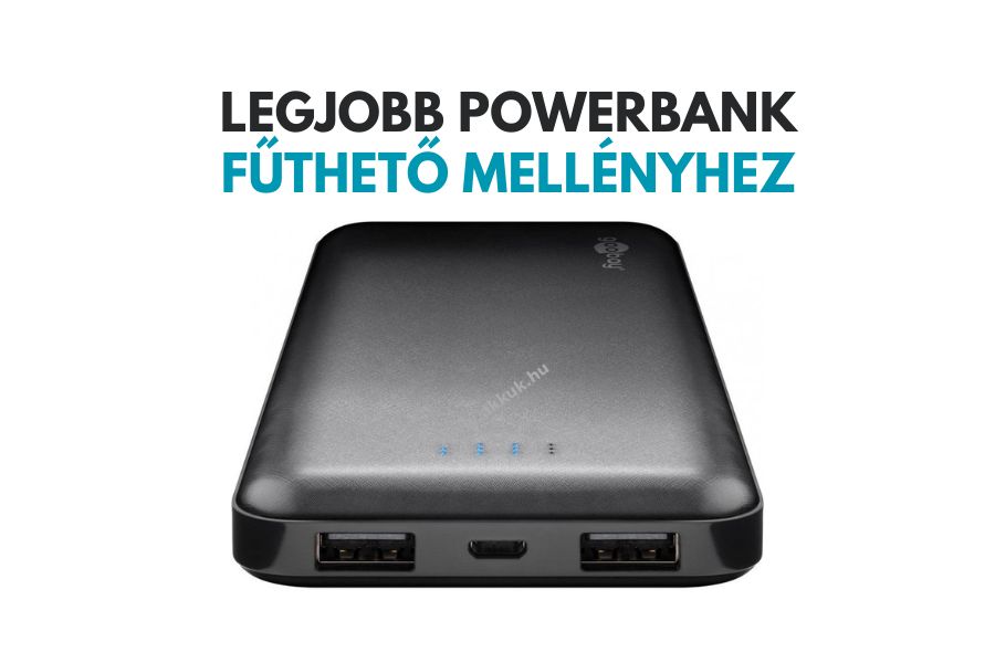 legjobb powerbank fűthető mellényhez
