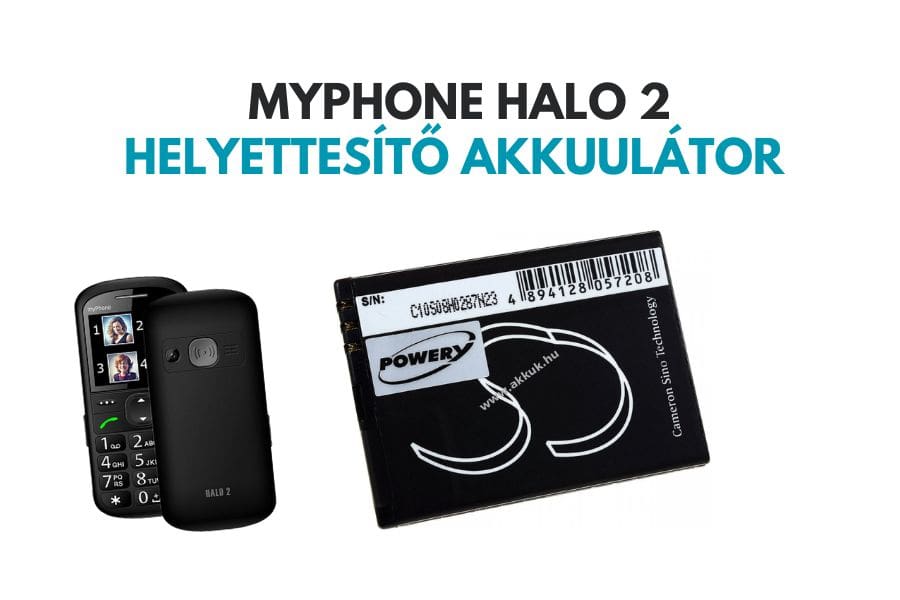 Myphone halo 2 akkumulátor – helyettesítő akku