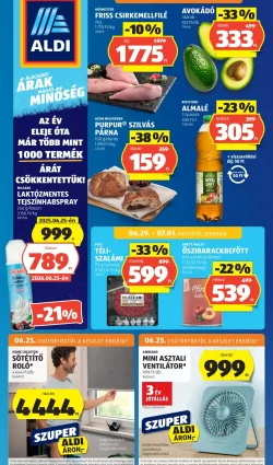 ALDI Akciós Újság 2026.06.25–07.01