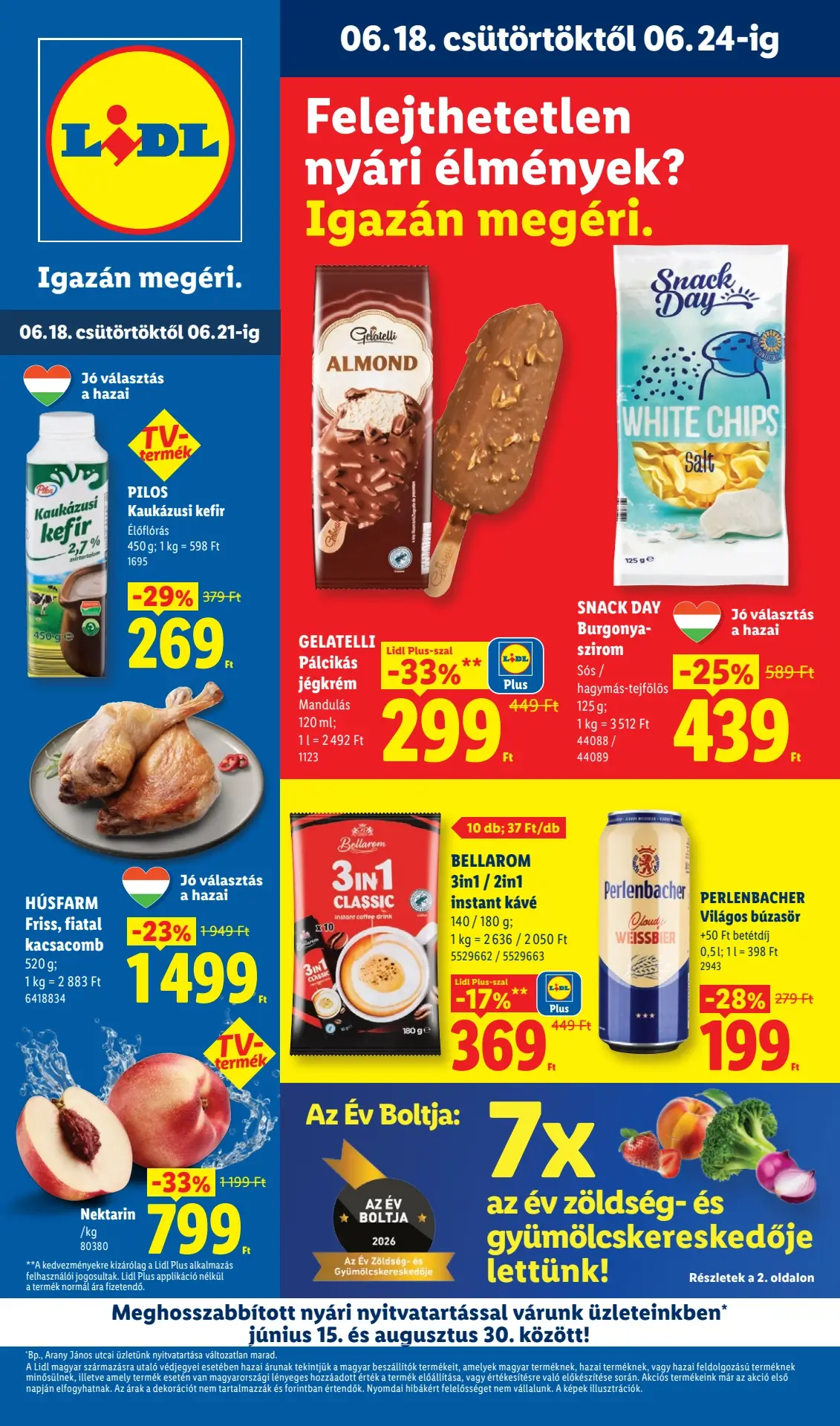 Lidl Akciós Újság 2026. 06.18–06.24. 25. hét