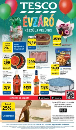 Tesco Akciós Újság 2026.06.18–06.24 | 25. heti legjobb akciók