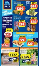 Aldi akciós újság 2026. 07.09-07.15 29. hét