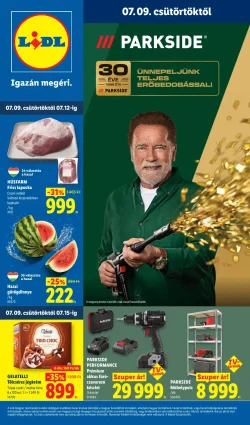 Lidl akciós újság 2026. 07.09-07.15 – 29. hét