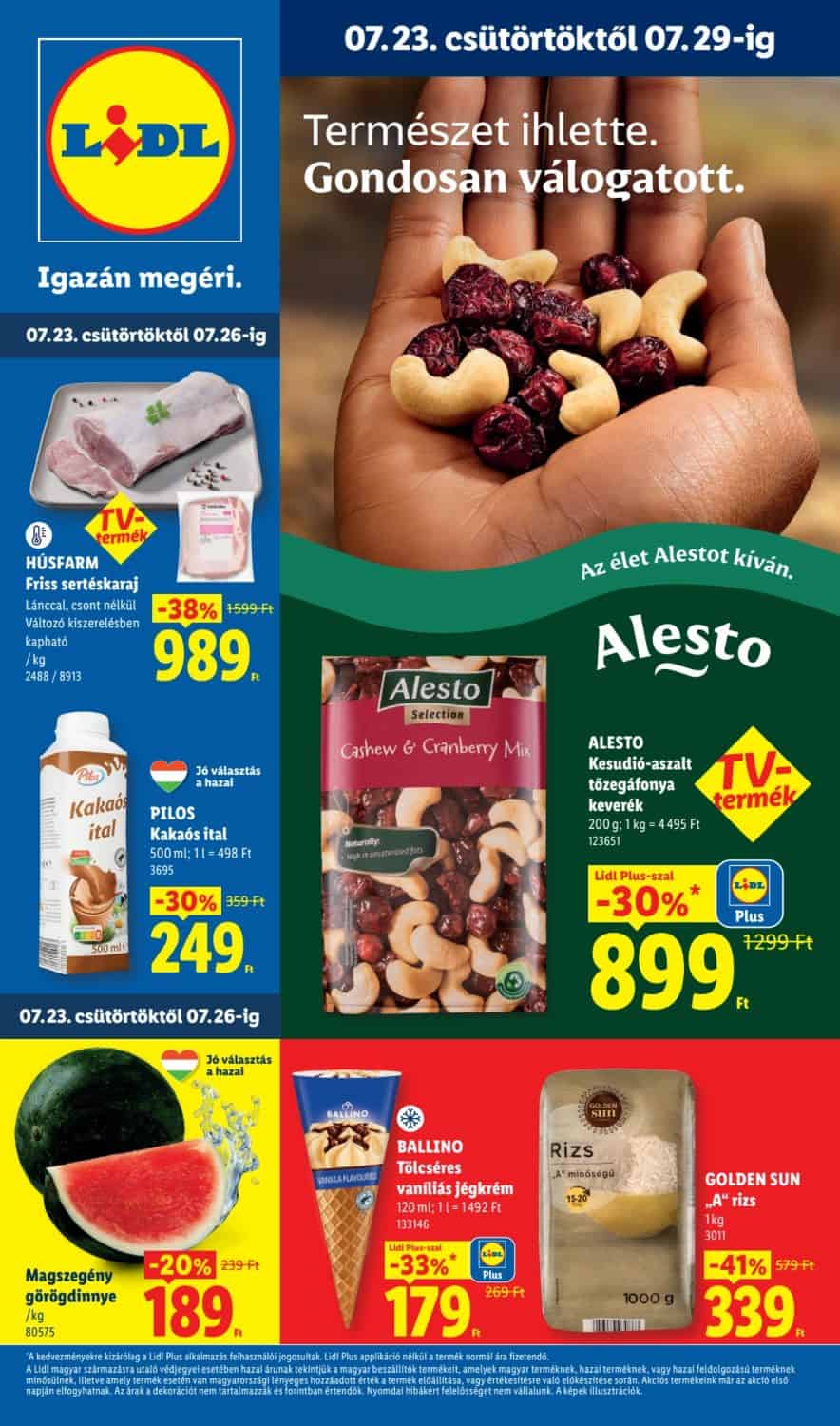 Lidl Akciós Újság (07.23–07.29)