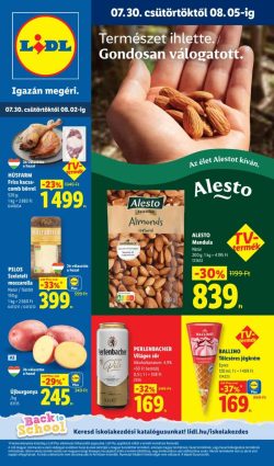 Lidl Akciós Újság 2026.07.30–08.05 31. hét