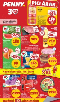 Penny akciós újság 2026. 07.16-07.22 29. hét
