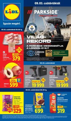 Lidl Akciós Újság 2026.09.03 – 2026.09.09. 36. hét
