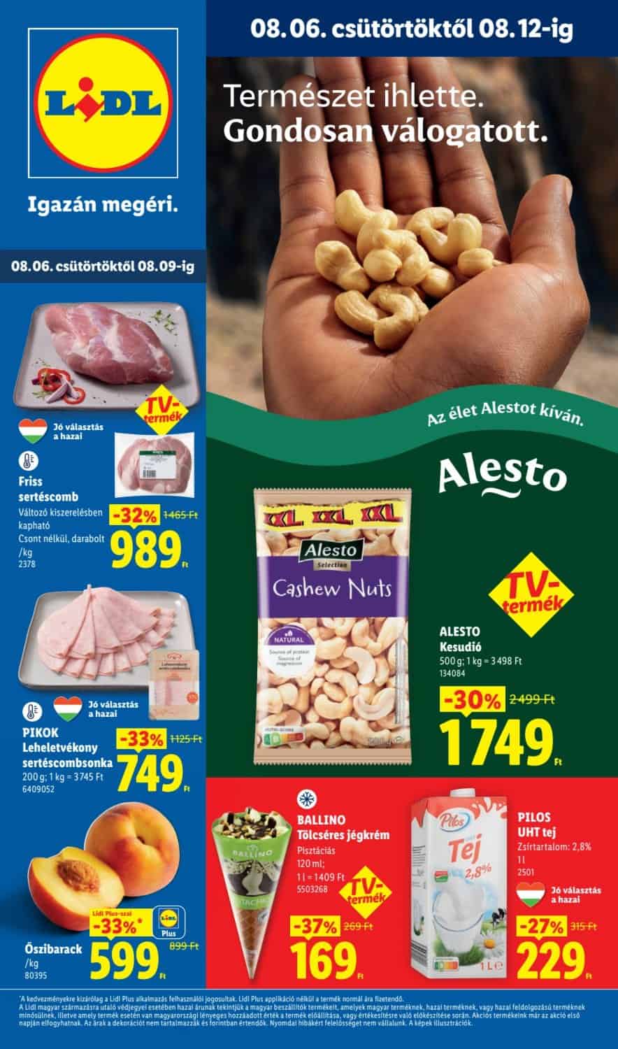 Lidl Akciós Újság (08.06-08.12)