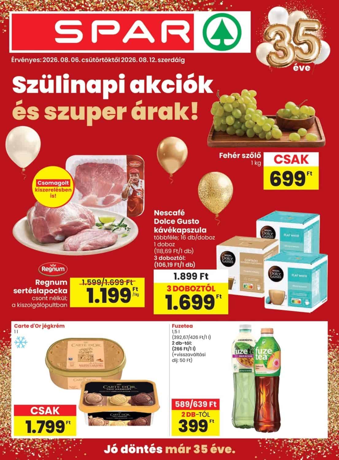 Spar Akciós Újság (08.06-08.12)