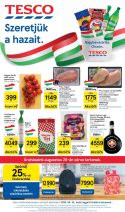 Tesco Akciós Újság 2026. 08.18-08.26 – 34. hét