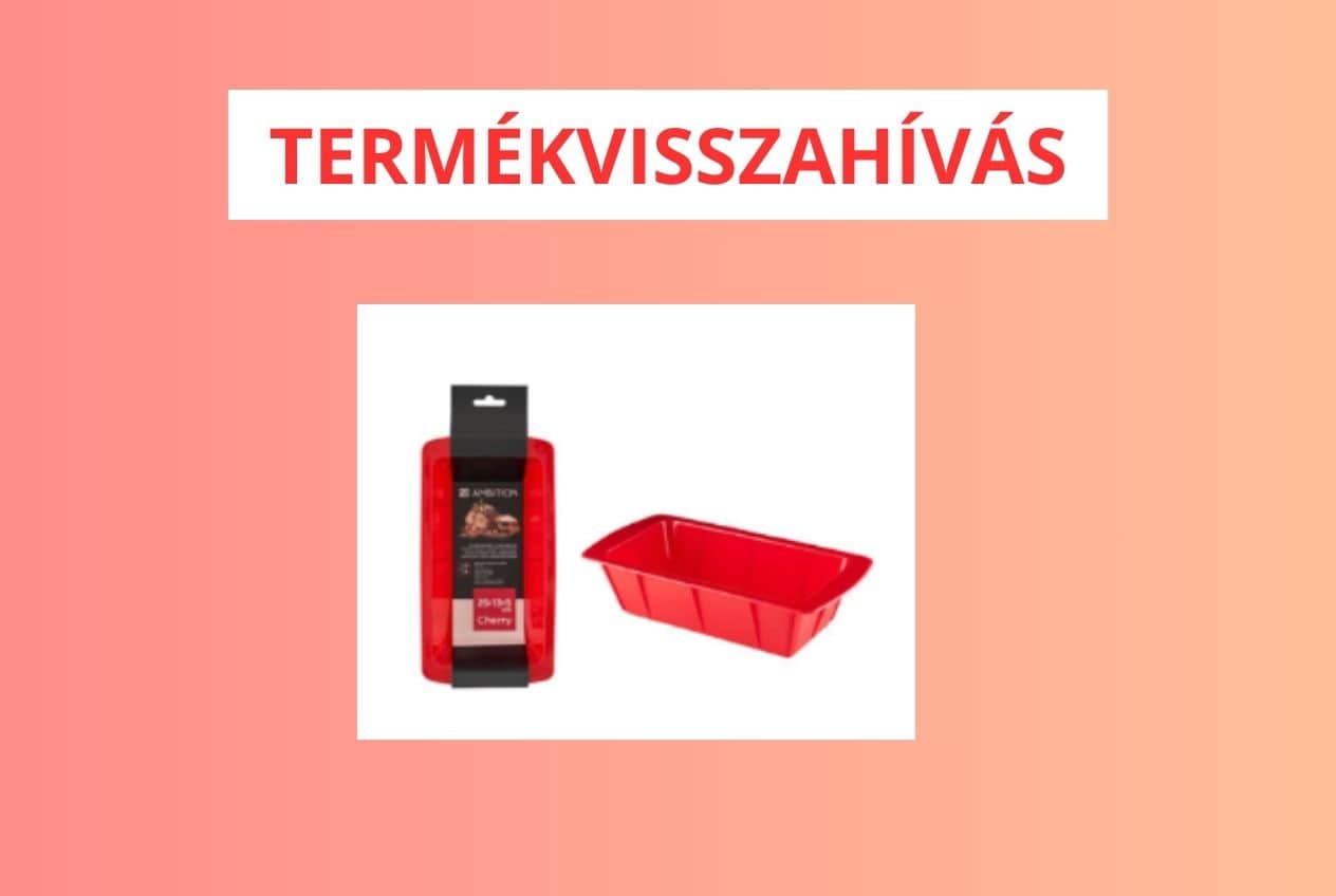 Ambition Cherry sütőforma visszahívás – termékfotó és tételazonosító