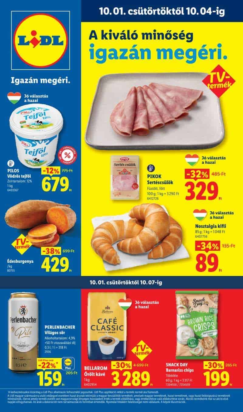 Lidl Akciós Újság (2026.10.01–10.07