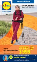 Lidl Nonfood akciós újság 2026. 09.17-09.23 – 38. hét