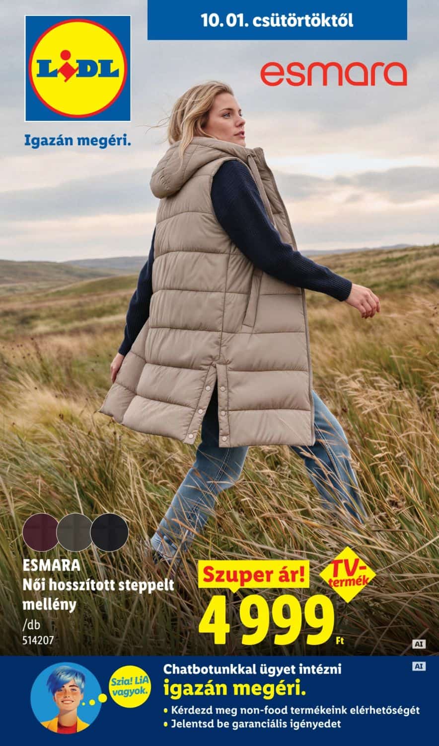 Lidl Nonfood akciós újság 2026. 10.01
