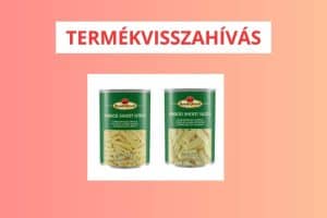 Royal Orient Bambuszrügy szeletek és csíkok termékvisszahívás, 567 g-os konzerv