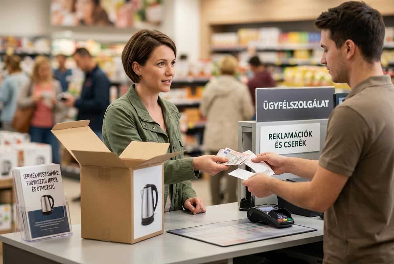 Termékvisszahívás Magyarországon — mik a jogaid, hogyan kapod vissza a pénzed, mit tegyél útmutató