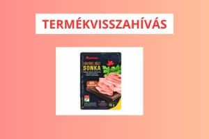 Auchan Nívó Füstölt sült sonka 90 g visszahívás – csomagolás és termékfotó