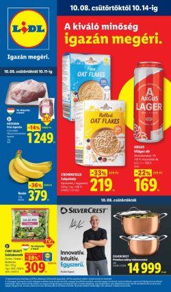 Lidl akciós újság 2026. 10.08-10.14 – 41. hét